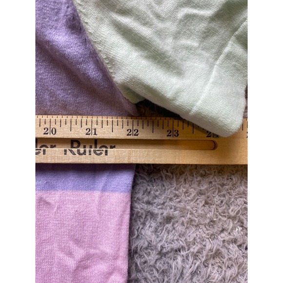 RIPNDIP Polo Shirt Mens Large Embroidered Lord Nermal Pastel Color Block - Picture 6 of 8